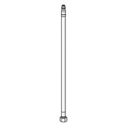Hansa Anschlussschlauch Länge 37,5mm, G 3/8" x M10x1, 59914188... HANSA-59914188 4057304002014 (Abb. 1)