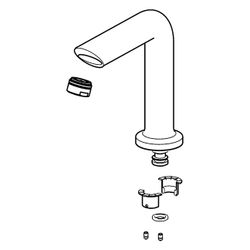 Hansa Vantis Auslauf, Ausladung 139mm, 59914198... HANSA-59914198 4015474278554 (Abb. 1)
