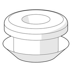 Hansa Anschlussdichtung für Wasserhahn, 59914235... HANSA-59914235 4057304000188 (Abb. 1)