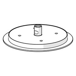 Hansa Kopfbrause, Durchmesser 238mm, Chrom, 59914277... HANSA-59914277 4057304000621 (Abb. 1)