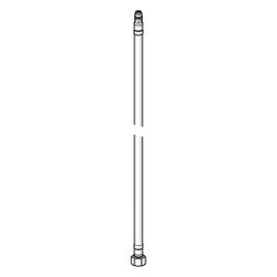 Hansa Anschlussschlauch Länge 62cm, G 3/8" x M10x1, DN 6, 59914289... HANSA-59914289 4057304000928 (Abb. 1)