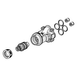 Hansa Funktionseinheit, Thermostatkartusche zur Temperaturreglung, Rückflussverhinderer... HANSA-59914293 4057304001529 (Abb. 1)