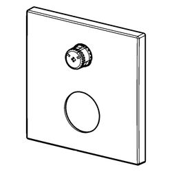 Hansa Rosette, 150x150mm, Chrom, 59914301... HANSA-59914301 4057304001604 (Abb. 1)