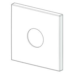 Hansa Rosette für Unterputz-Einbaukörper, Chrom, 59914312... HANSA-59914312 4057304001710 (Abb. 1)