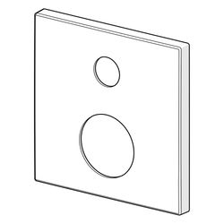 Hansa Rosette, 150x150mm, Chrom, 59914315... HANSA-59914315 4057304001741 (Abb. 1)