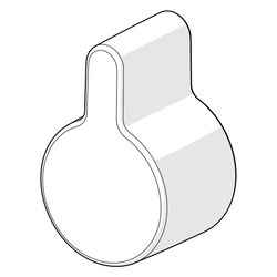 Hansa Absperrgriff, Chrom, 59914322... HANSA-59914322 4057304001819 (Abb. 1)