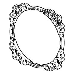 Hansa Ring für Unterputz-Einbaukörper, 59914331... HANSA-59914331 4057304001901 (Abb. 1)