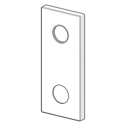 Hansa Deckplatte für Unterputz-Einbaukörper, Chrom, 59914358... HANSA-59914358 6414150076572 (Abb. 1)