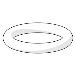 Hansa O-Ring Durchmesser 8,1x1,6mm, 59914391... HANSA-59914391 4057304002694 (Abb. 1)