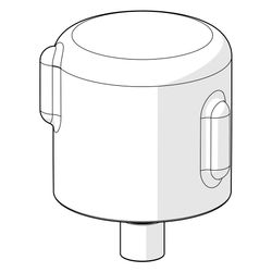 Hansa Absperrgriff, Chrom, 59914397... HANSA-59914397 4057304003363 (Abb. 1)