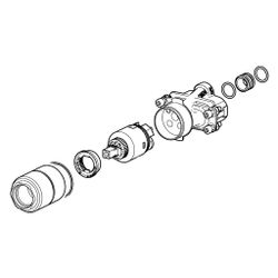 Hansa Varox Pro Funktionseinheit D 3,5mm, Classic, Steuerpatrone mit keramischen Dichts... HANSA-59914418 4057304004483 (Abb. 1)