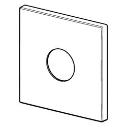 Hansa Varox Pro Rosette 150x150mm, 59914423... HANSA-59914423 4057304004551 (Abb. 1)