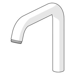 Hansa Auslauf Ausladung 152mm, Chrom, 59914427... HANSA-59914427 4057304005237 (Abb. 1)