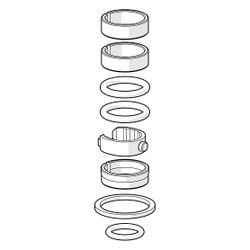 Hansa Auslaufdichtung für Wasserhahn, 59914431... HANSA-59914431 4057304005251 (Abb. 1)