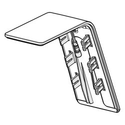 Hansa Alessi Sense Abdeckung, 59914440... HANSA-59914440 4057304005374 (Abb. 1)