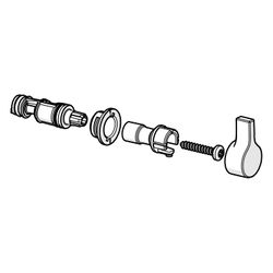 Hansa Temperatureinstellsatz, 59914442... HANSA-59914442 4057304005398 (Abb. 1)