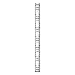 Hansa Befestigungsschraube M8x1, Länge 130mm, 59914474... HANSA-59914474 4057304005855 (Abb. 1)