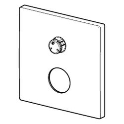 Hansa Rosette, 150x150mm, Chrom, 59914536... HANSA-59914536 4057304009457 (Abb. 1)