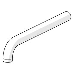 Hansa Auslauf Länge 310mm, Chrom, 59914549... HANSA-59914549 4057304009198 (Abb. 1)