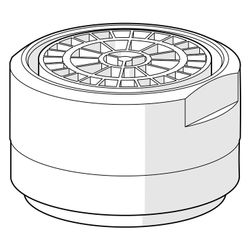 Hansa Luftsprudler, M24x1 AG, -105, 4,5l/min bei 3 bar, 59914550... HANSA-59914550 4057304009167 (Abb. 1)