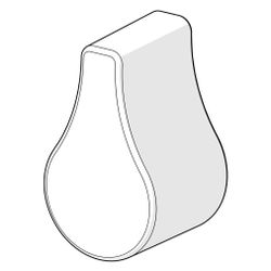 Hansa Absperrgriff, Chrom, 59914577... HANSA-59914577 4057304009655 (Abb. 1)