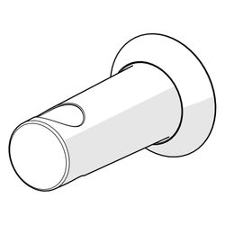 Hansa Brausestangenhalter, Chrom, 59914628... HANSA-59914628 4057304010255 (Abb. 1)