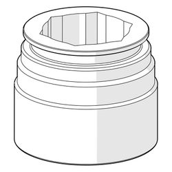 Hansa Montagering für Luftsprudler, Chrom, 59914645... HANSA-59914645 4057304010446 (Abb. 1)