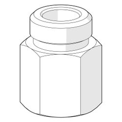Hansa Durchflussbegrenzer 59914666 G3/8 Chrom... HANSA-59914666 4057304010941 (Abb. 1)