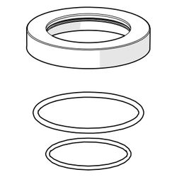 Hansa Compact Deckplatte, Durchmesser 72mm, Chrom, 59914667... HANSA-59914667 4057304012655 (Abb. 1)