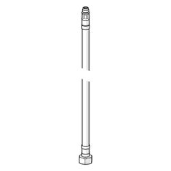 Hansa Anschlußschlauch 59914680 Länge 550mm, G3/8-M8x1 LH... HANSA-59914680 4057304011542 (Abb. 1)
