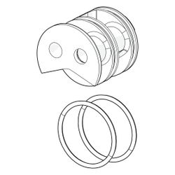 Hansa Adapter für Unterputz-Einbaukörper, 59914695... HANSA-59914695 4057304011825 (Abb. 1)