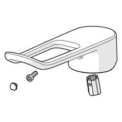 Hansa Clinica Langer Hebel, Bügel-/Bedienhebel lang, Länge 162mm, Chrom, 59914716... HANSA-59914716 4057304013188 (Abb. 1)