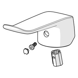 Hansa Care Hebel, Länge 136mm, Chrom, 59914719... HANSA-59914719 4057304013171 (Abb. 1)