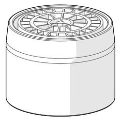 Hansa Luftsprudler 59914732 M22x1 PL HC STD A Laminar Chrom... HANSA-59914732 4057304013256 (Abb. 1)