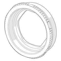 Hansa Schraubhülse für Unterputz-Einbaukörper, 59914755... HANSA-59914755 4057304013621 (Abb. 1)