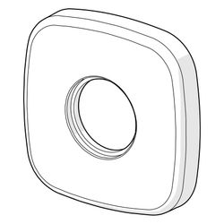 Hansa Rosette, 75x75mm, Chrom, 59914769... HANSA-59914769 4057304014307 (Abb. 1)