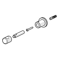 Hansa Brausestangenhalter, Chrom, 59914773... HANSA-59914773 4057304014888 (Abb. 1)