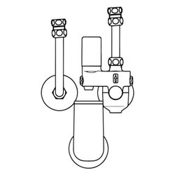 Hansa Regelventil für 1 oder 2 Rohrsysteme, 63302350... HANSA-63302350 4015474053618 (Abb. 1)