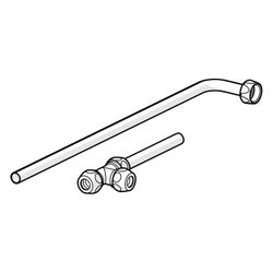 Hansa Minimat Rohr, Kupferrohr, Chrom, 66380100... HANSA-66380100 4015474277977 (Abb. 1)
