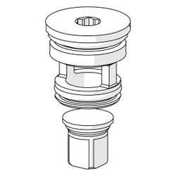 Hansa Rohrbelüfter, Rückflussverhinderer, 50-1000kPa, 80 Grad C, 88109000... HANSA-88109000 4057304024573 (Abb. 1)