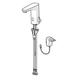 Hansa Electra Safety Waschtischarmatur, Standmontage, elektronisch, Bluetooth, 230/9V, ... HANSA-91102009 4057304019739 (Abb. 1)