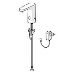 Hansa Electra Waschtischarmatur, Standmontage, berührungslos, Bluetooth, 230/9V, Chrom,... HANSA-92512009 4057304020162 (Abb. 1)
