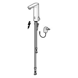 Hansa Electra Safety Waschtischarmatur, Niederdruck, Standmontage, Sensor, Bluetooth, 2... HANSA-93631129 4057304019593 (Abb. 1)
