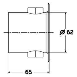 Hansa Netzteil Unterputz, Eingang 100-240V, Ausgang 12 VDC/1,5 A, für berührungslose Ar... HANSA-58280100 4015474110786 (Abb. 1)