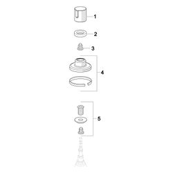 Hansa Home Fertigmontageset 0228 Rosette rund Chrom... HANSA-02288101 4057304001086 (Abb. 1)