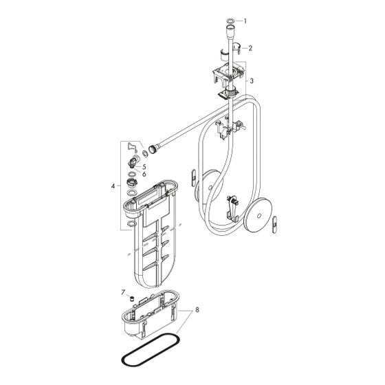 Hansgrohe AXOR sBox ohne Farbteile, 94679000