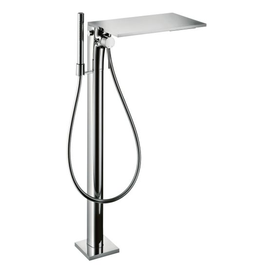 Hansgrohe AXOR Massaud Einhebel-Wannenmischer bodenstehend, 17l/min, Polished Red Gold