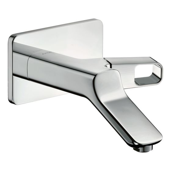 Hansgrohe AXOR Urquiola Einhebel-Waschtischmischer Unterputz, 5l/min, für Wandmontage, Auslauf 200mm, Polished Gold Optic