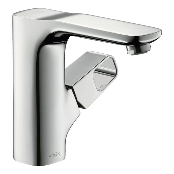 Hansgrohe AXOR Urquiola Einhebel-Waschtischmischer 130mm, 5l/min, Zugstangen-Ablaufgarnitur, Chrom