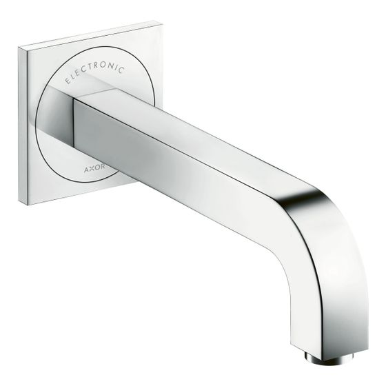 Hansgrohe AXOR Citterio Elektronik-Waschtischmischer Unterputz, 5l/min, für Wandmontage, Auslauf 221mm, Brushed Red Gold